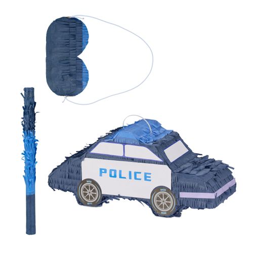 Piñata En Forme De Voiture De Police