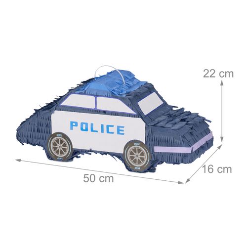 Piñata En Forme De Voiture De Police