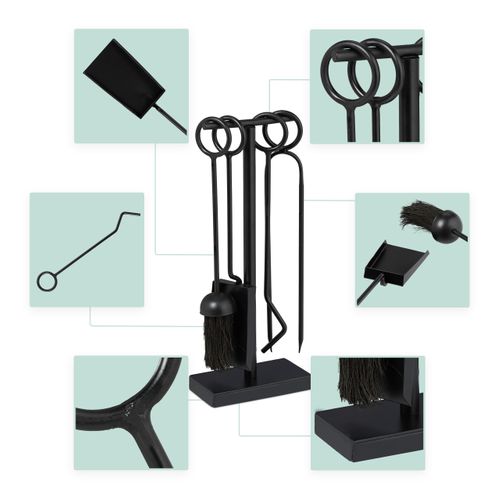 Couverts De Cheminée Set 5 Pièces