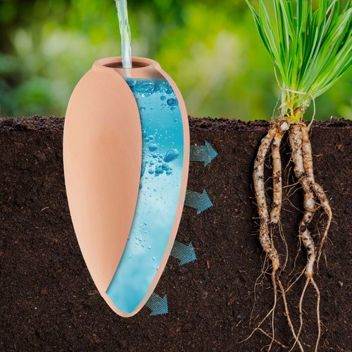 Cône D'arrosage Terre Cuite, 6 Pièces