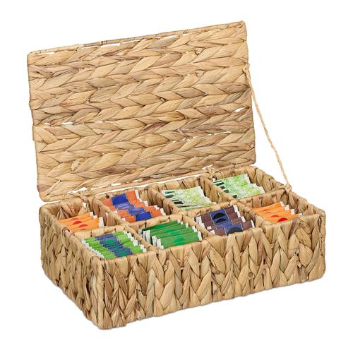 Boite à Thé Avec 8 Compartiments