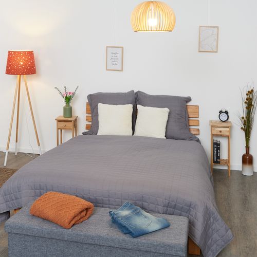 Table De Téléphone En Bois - 2 Pièces