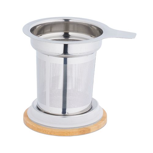 Tasse De Thé Avec Couvercle Et Infuseur