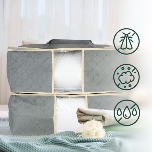 Sac De Rangement Couettes - 2 Pièces