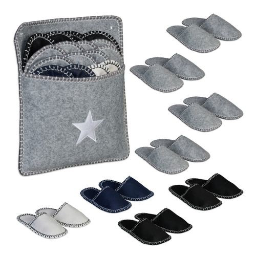 Lot De 8 Paires De Pantoufles