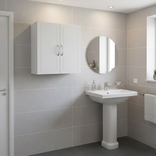 Armoire Murale Blanche Salle De Bains