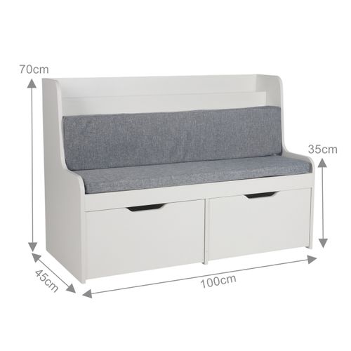 Banc D'enfants Avec 2 Tiroirs