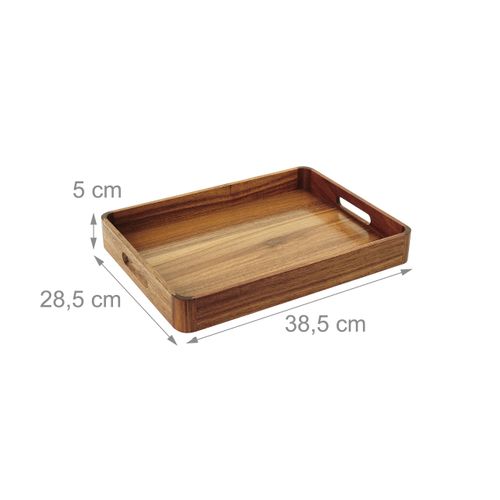 Plateau De Service En Acacia