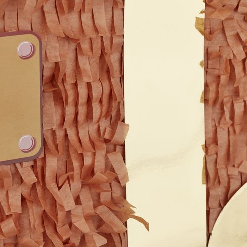 Ensemble Pinata Trésor Avec Bâton.