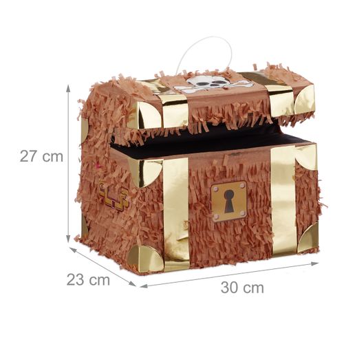 Ensemble Pinata Trésor Avec Bâton.