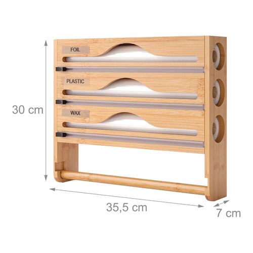 Support Mural Pour Rouleaux De Cuisine