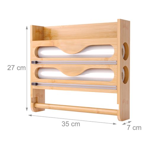 Support Mural Pour Rouleaux De Cuisine