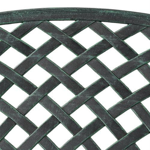 Banc De Jardin Vintage Noir-vert