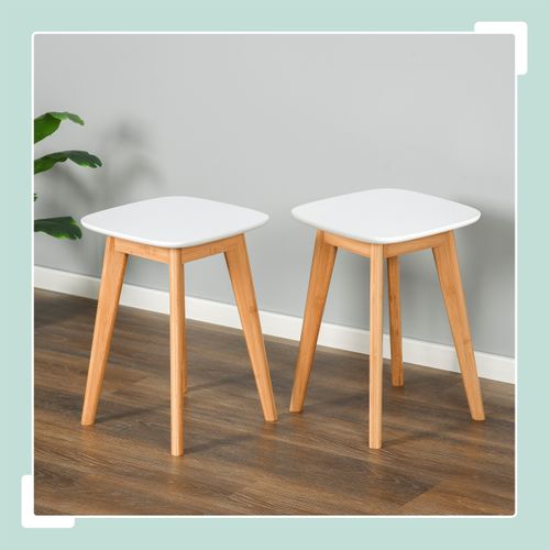 Lot De 2 Tabourets De Cuisine