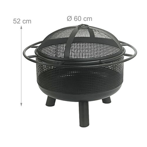 Brasero Avec Protection Et Tisonnier