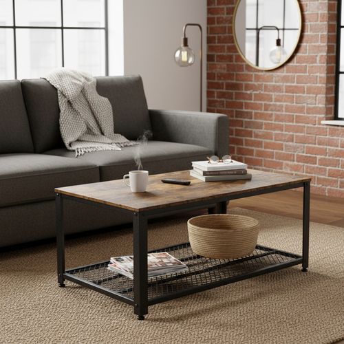 Table Basse Avec Grille