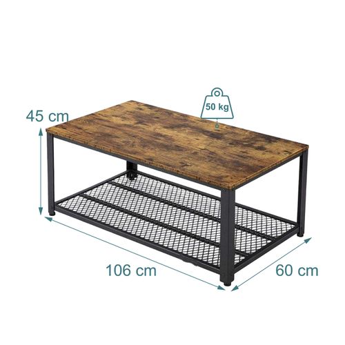 Table Basse Avec Grille