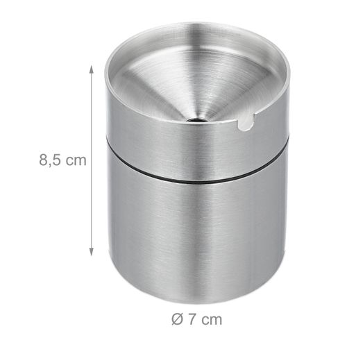 3 Cendriers Avec Couvercle