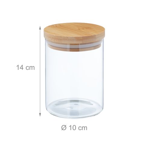 8 Bocaux De 750 Ml Avec Couvercle