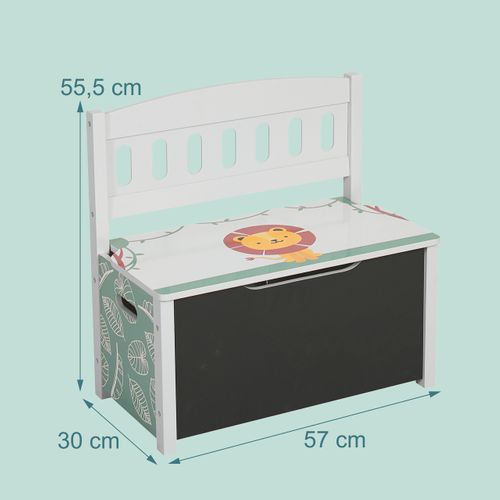 Banc-coffre Enfant Avec Tableau