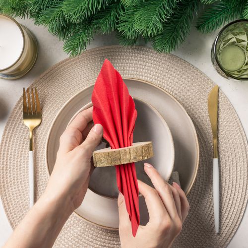 60 Porte-serviettes En Bois