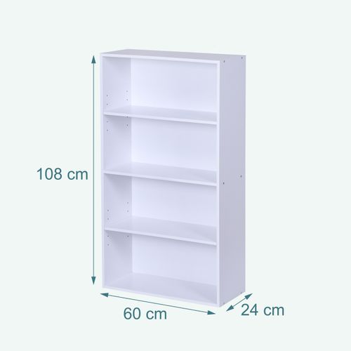 Étagère à Livres, Plateaux Réglables