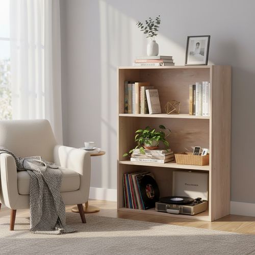 Étagère à Livres, Plateaux Réglables