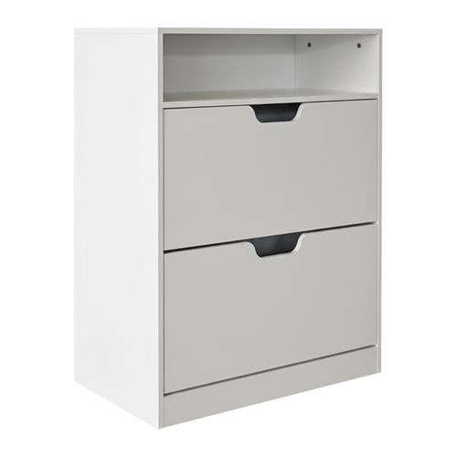 Meuble à Chaussures Basculant Ouvert