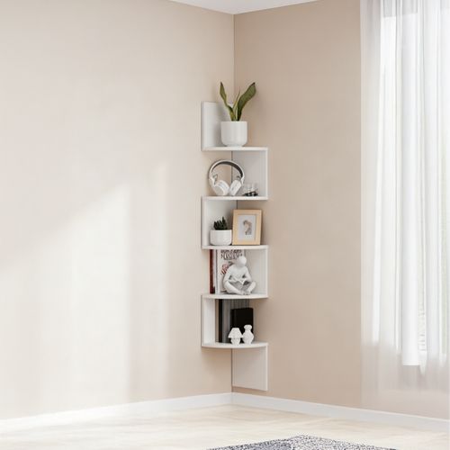 Étagère D'angle 5 Niveaux