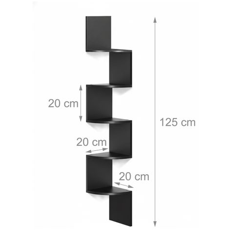 Étagère D'angle 5 Niveaux