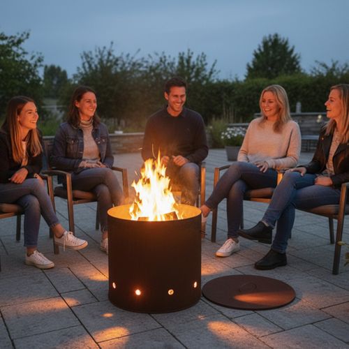 Brasero Acier Corten