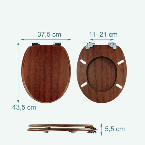 Abattant Wc à Fermeture Douce