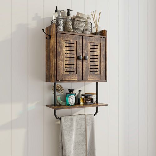 Armoire Murale Avec Porte-serviettes