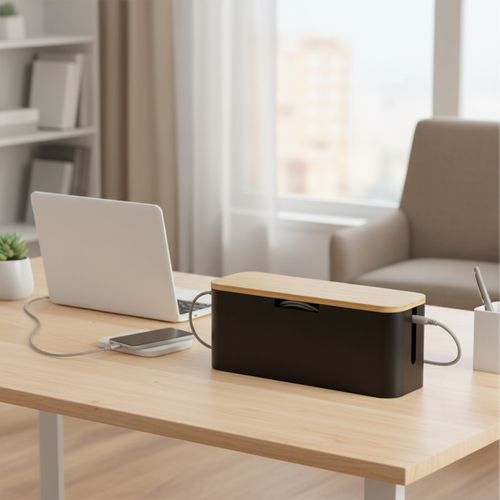 Boîte à Câbles Bambou