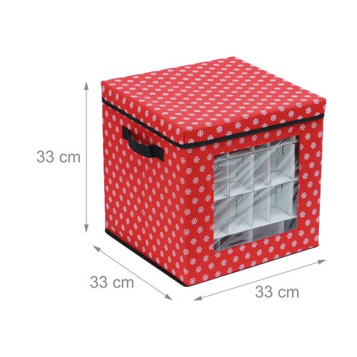 Boîte De Rangement Boules De Noël 3 Pièces