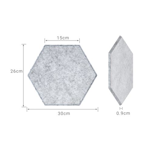 Panneaux Acoustiques Hexagonaux Adhésifs