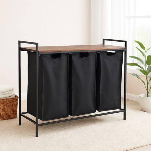 Panier à Linge 3 Compartiments