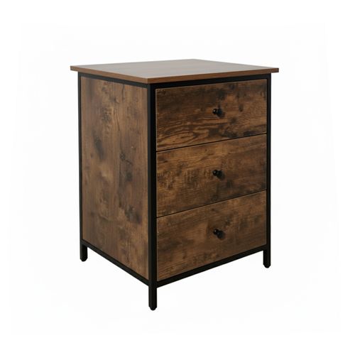 Table De Nuit Avec 3 Tiroirs