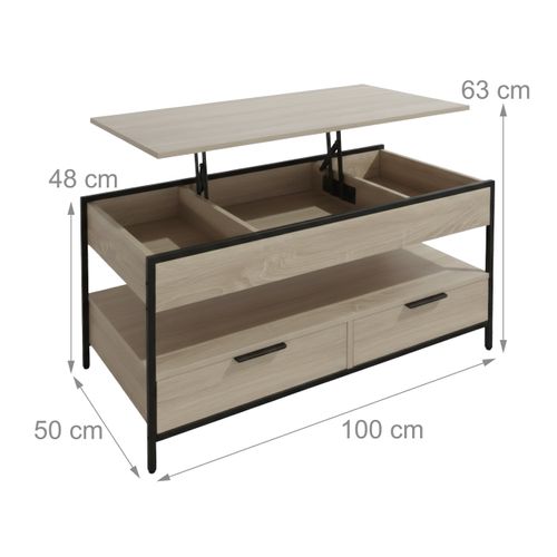 Table Basse Avec Espace De Rangement