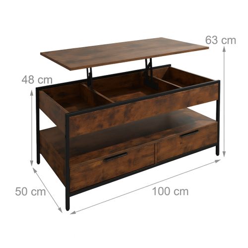 Table Basse Avec Espace De Rangement