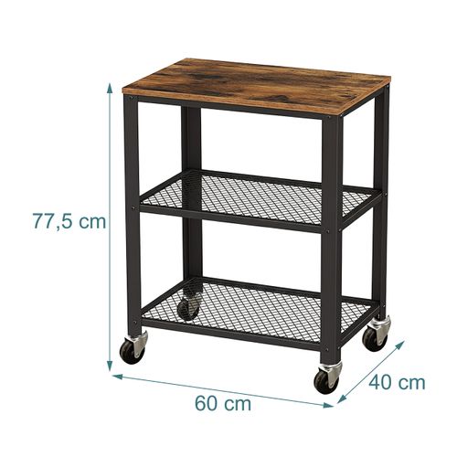 Chariot Cuisine 3 Niveaux
