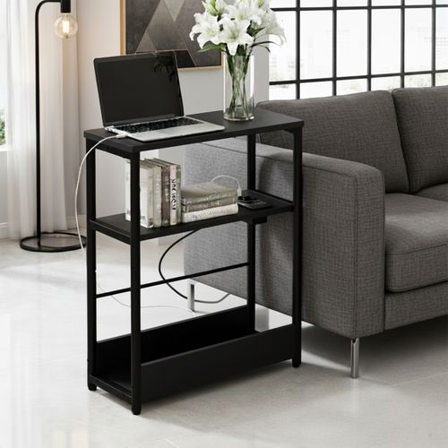 Table D'appoint Avec Prise Et Ports USB