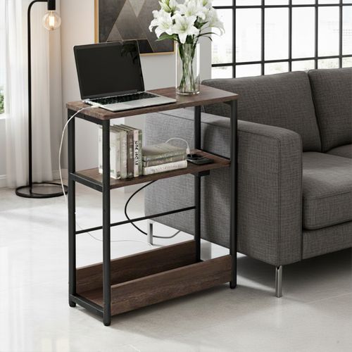 Table D'appoint Avec Prise Et Ports USB