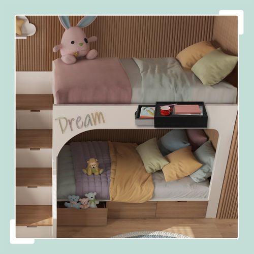 Table De Chevet En Bambou, 2 Pièces