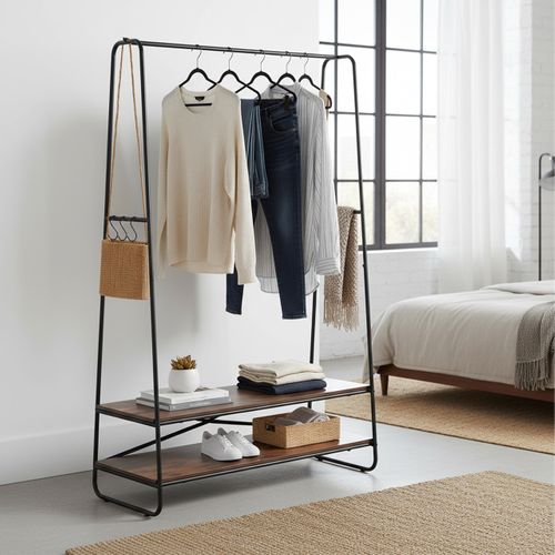 Porte-manteau 2 Étagères