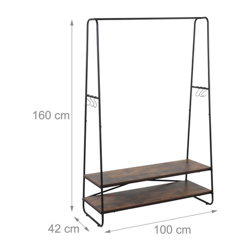 Porte-manteau 2 Étagères