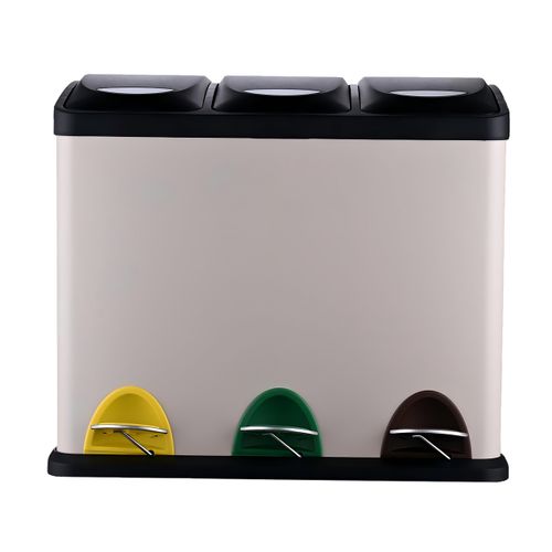 Poubelle Cuisine 3 X 8 L