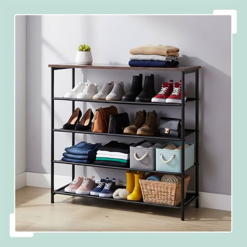 Étagère à Chaussures + Tablette