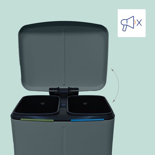 Poubelle Deux Compartiments