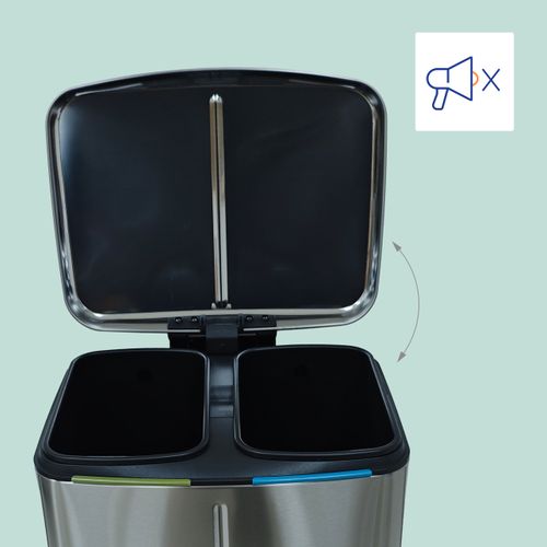 Poubelle Deux Compartiments